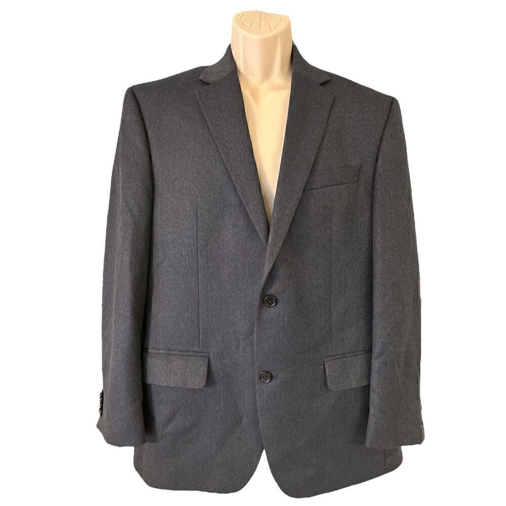 Michael Kors Blazer Jacket Mens 40R Navy Blue